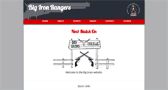 Desktop Screenshot of bigirons.com